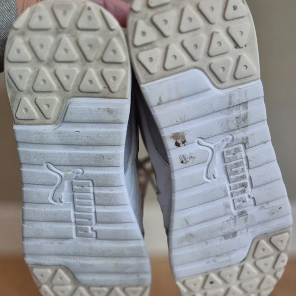 Puma Women's Size 10 Voyage R78 Blue White Pink Sneakers GUC - Picture 10 of 10